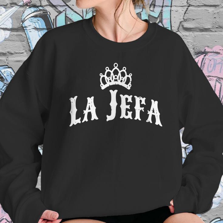 La Jefa The Boss Woman Spanish T-Shirt Sweatshirt Gifts for Her