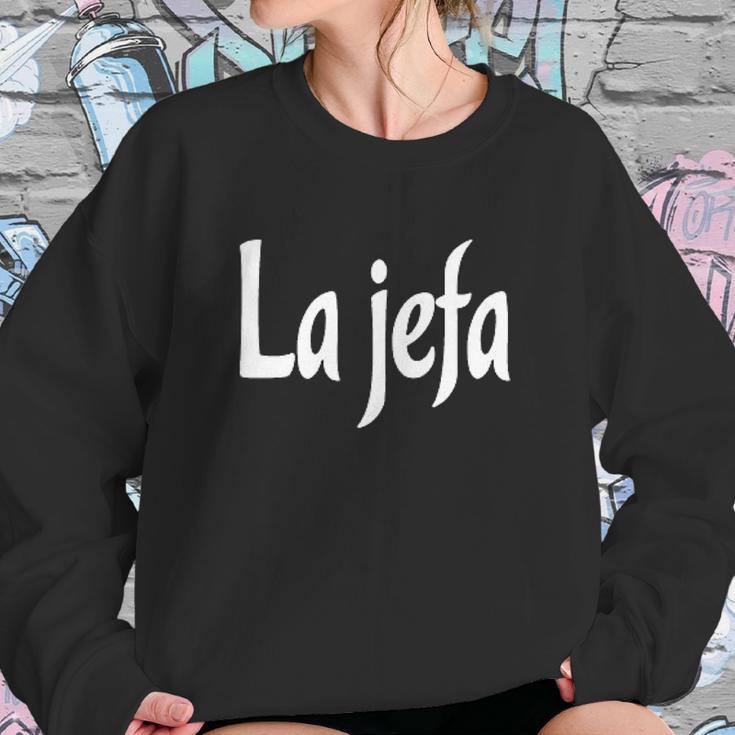 La Jefa Lady Boss Spanish Funny Lady Sweatshirt Gifts for Her