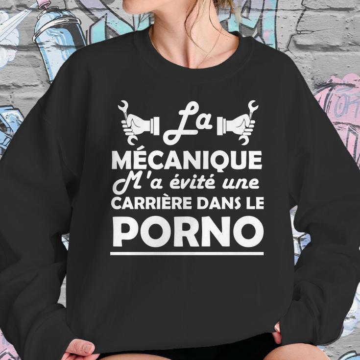 La Mécanique Ma Evite Une Carrière Dans Le Porno Sweatshirt Gifts for Her