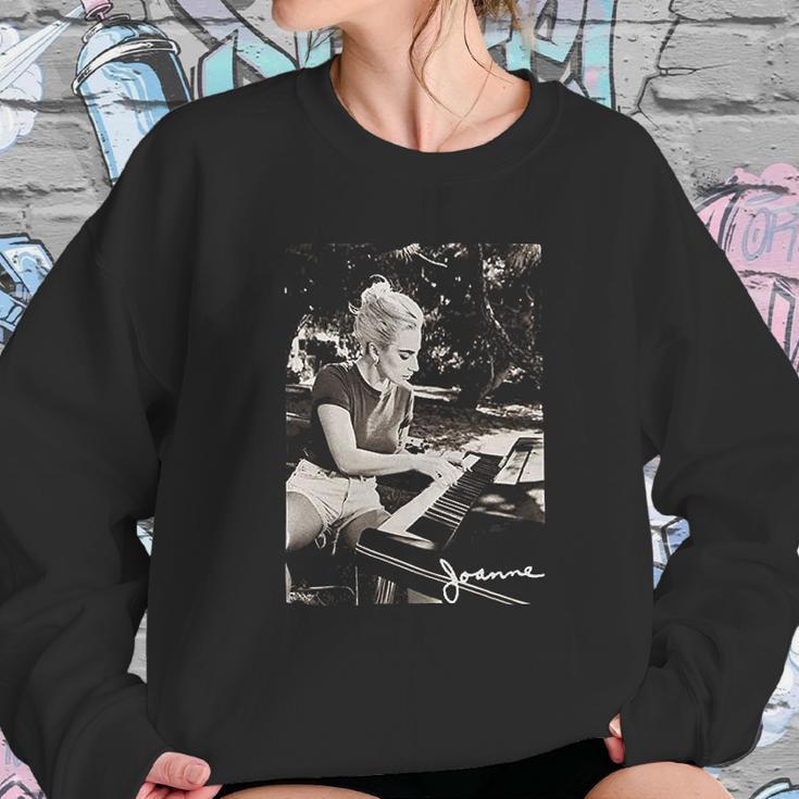 Lady Gaga Joanne Piano Black Sweatshirt Gifts for Her