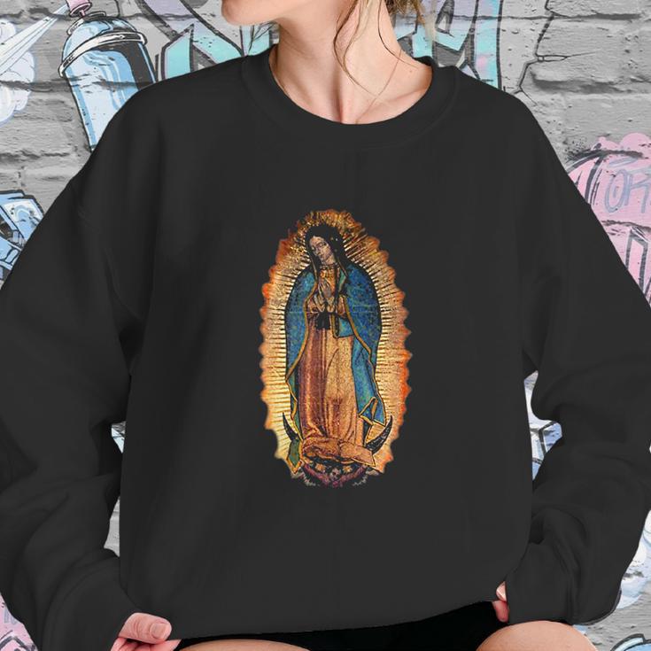 Our Lady Of Guadalupe Catholic Mary Sweatshirt Gifts for Her