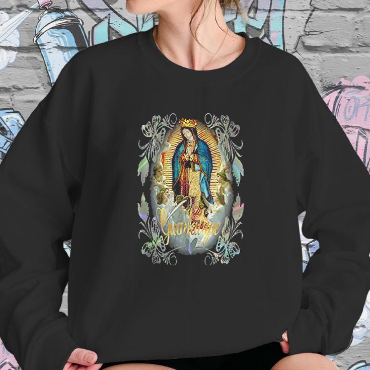 Our Lady Of Guadalupe Catholic Mexican Sweatshirt Gifts for Her