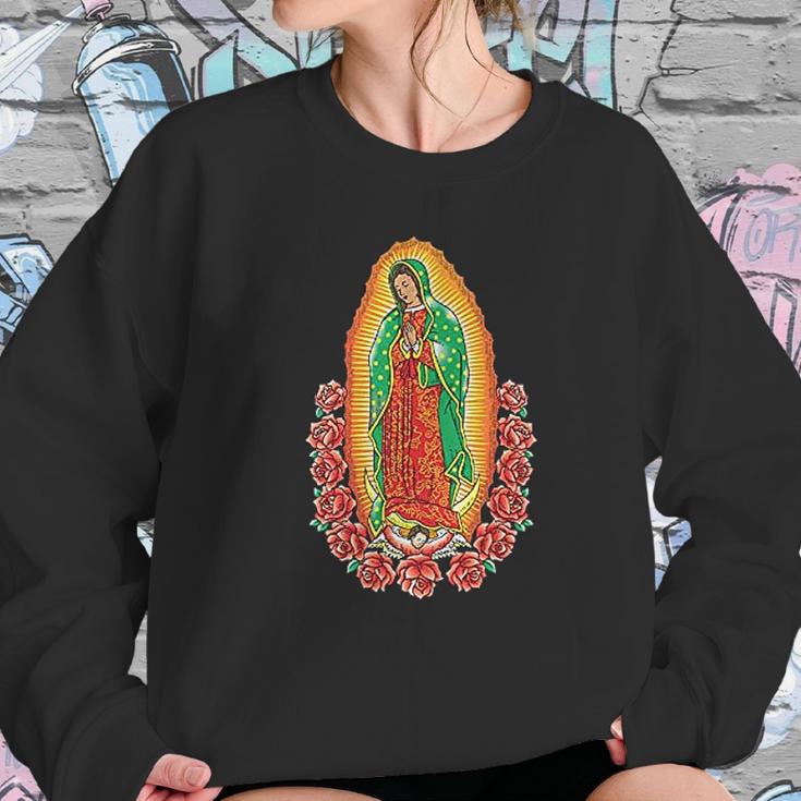 Our Lady Of Guadalupe Virgin Mary Sweatshirt Gifts for Her