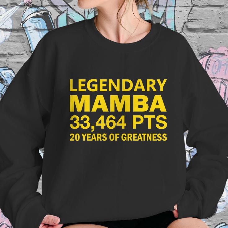 Legendary Mamba Out Farewell Tribute Graphic Design Printed Casual Daily Basic Sweatshirt Gifts for Her