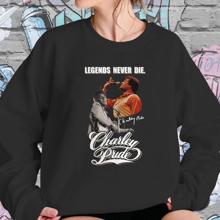 Legends Never Die Charley Pride Signature Sweatshirt Gifts for Her