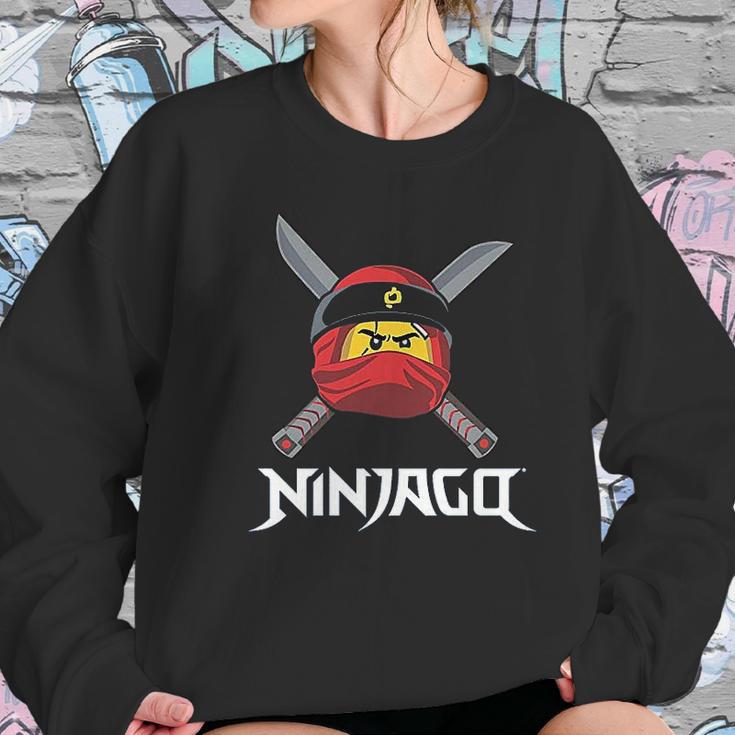 Lego Ninjago Ready To Battle Face Sweatshirt Gifts for Her