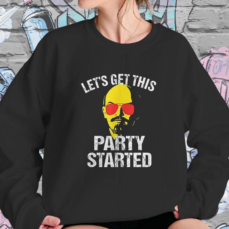 Lenin Communist Party Funny Socialist Gag Gift Sweatshirt Gifts for Her