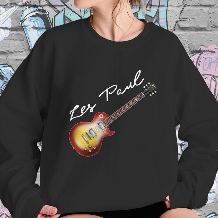 Les Paul Gibson Electric Guitar Sweatshirt Gifts for Her