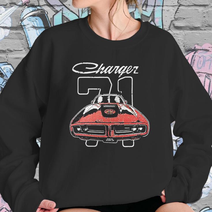 Licensed Big And Tall 1971 Dodge Charger Sweatshirt Gifts for Her