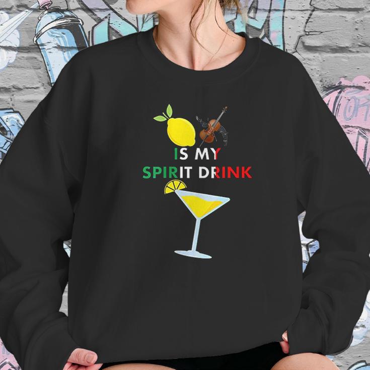 Limoncello Lemon Cello Is My Spirit Drink Sweatshirt Gifts for Her