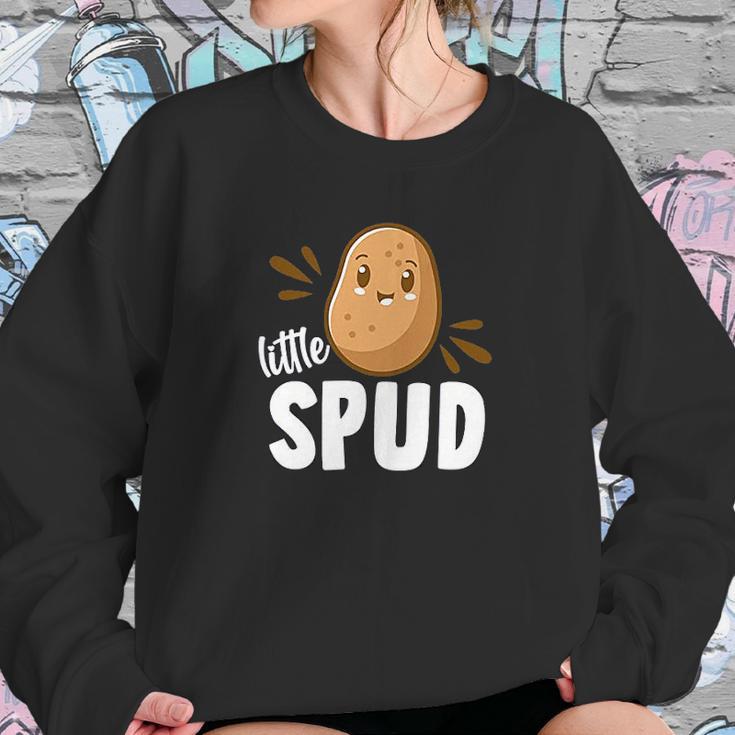 Little Spud Potato Baby Sweatshirt Gifts for Her