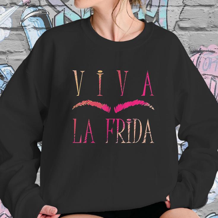 Long Live Frida Kahlo Mexican Paintings Art Painter Sweatshirt Gifts for Her