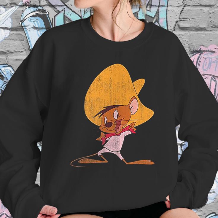 Looney Tunes Speedy Gonzales Red Hue Portrait Sweatshirt Gifts for Her