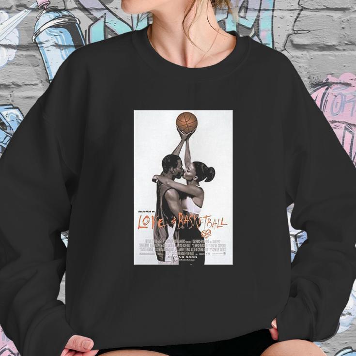 Love And Basketball Movie Poster Monica Wright Young Monica Quincy Mccall Sweatshirt Gifts for Her