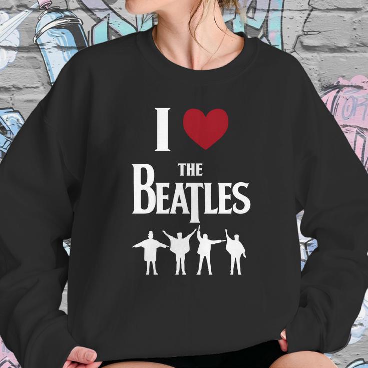 I Love The Beatles Sweatshirt Gifts for Her