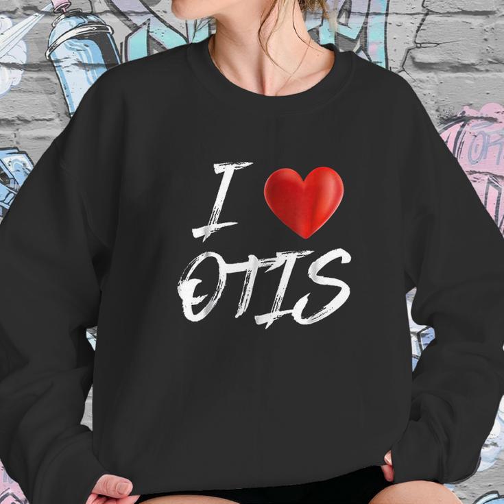 I Love Heart Otis Sweatshirt Gifts for Her