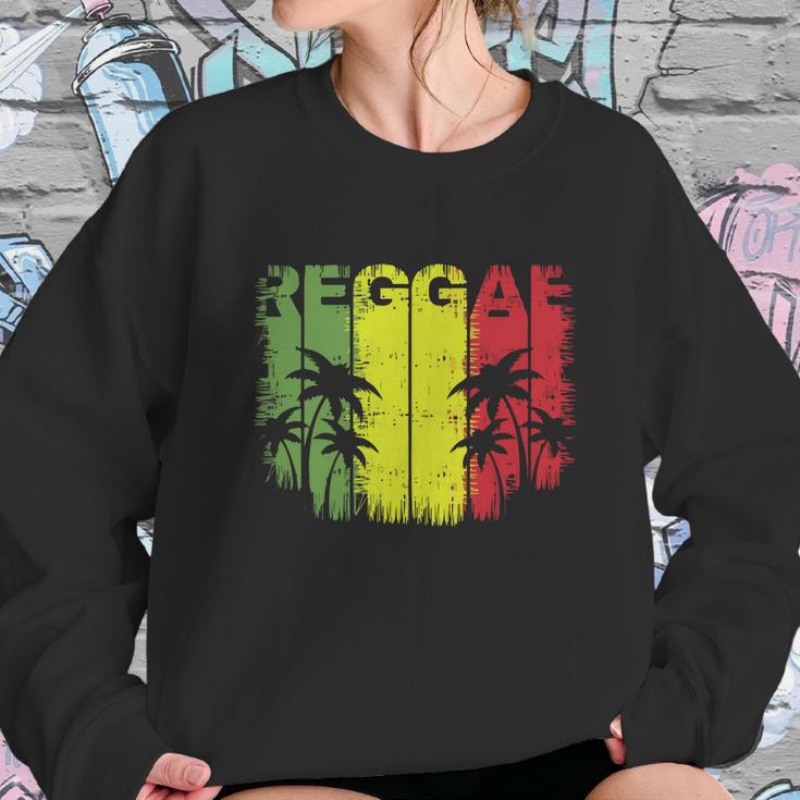 I Love Reggae Music Funny Gift Sweatshirt Gifts for Her