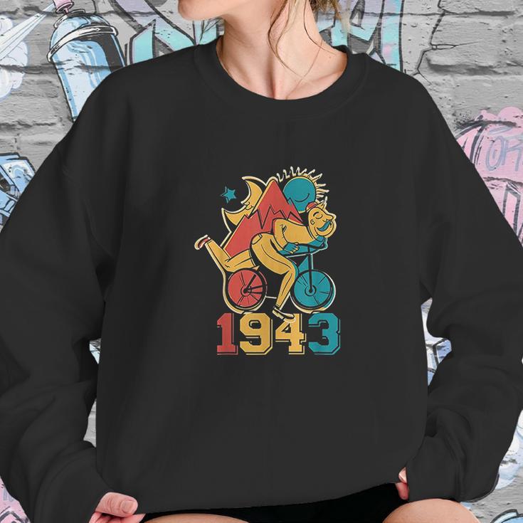 Lsd Bicycle Day 1943 Vintage Psychedelic Psychonaut Gift Sweatshirt Gifts for Her