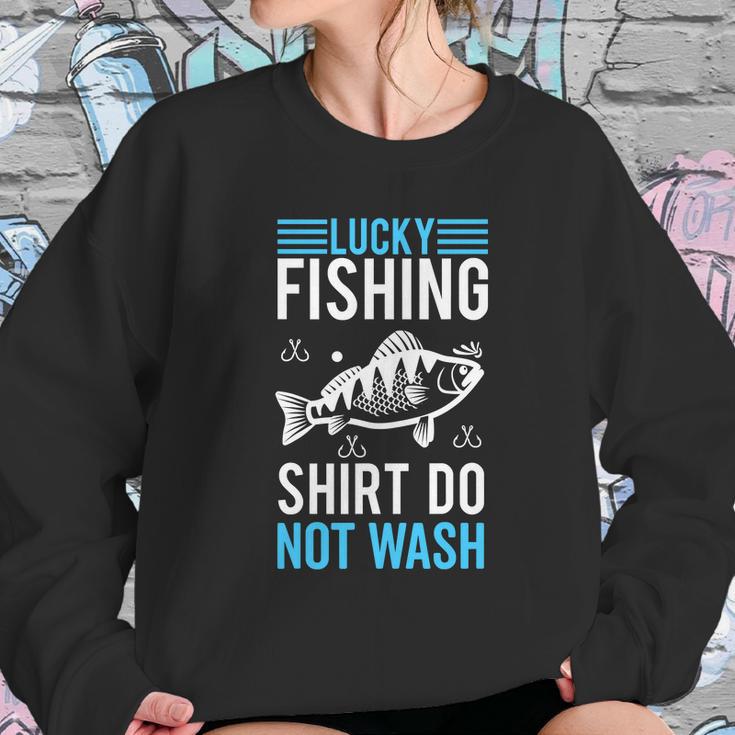 Lucky Fishing Do Not Wash Blade Bait Jigging Sweatshirt Gifts for Her