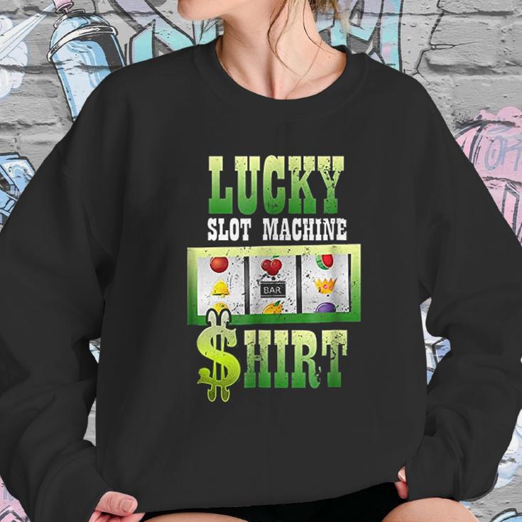 Lucky Gambling | Slot Machine Gift Sweatshirt Gifts for Her