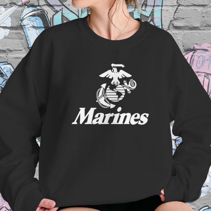 Lucky Ride Us Marines Usmc Marine Corps Sweatshirt Gifts for Her