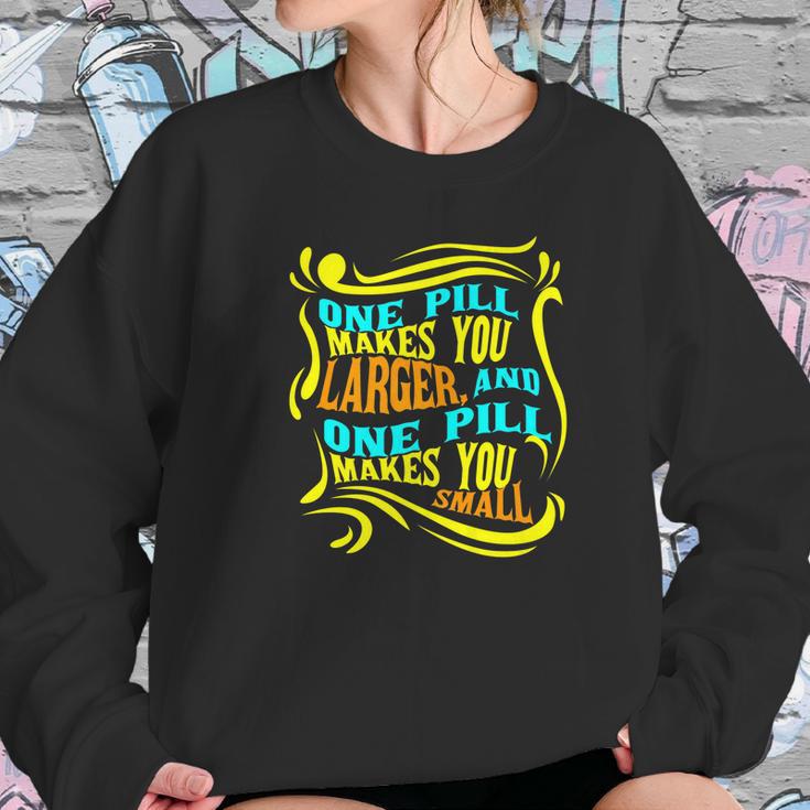 Lyriclyfe White Rabbit By Grace Slick Sweatshirt Gifts for Her