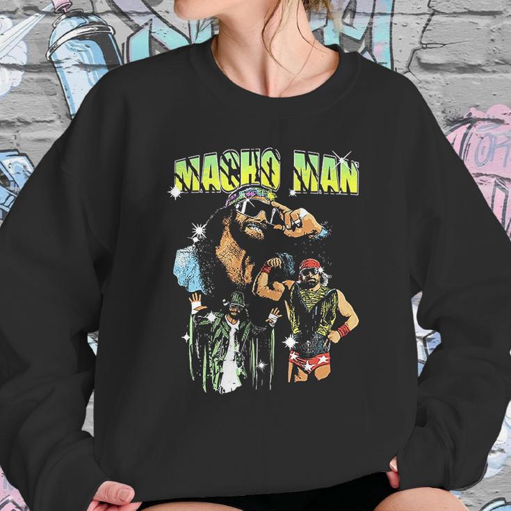 Macho Man Art Sweatshirt Gifts for Her