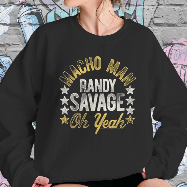 Macho Man Randy Savage Wrestler World Heavyweight Champ Oh Yeah Sweatshirt Gifts for Her