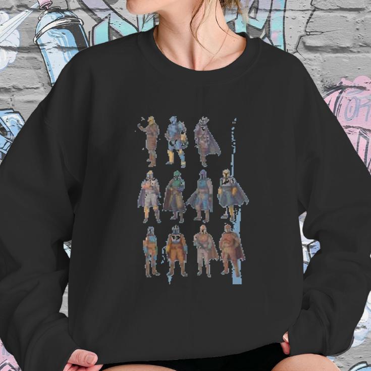 The Mandalorian Bounty Hunters Sweatshirt Gifts for Her