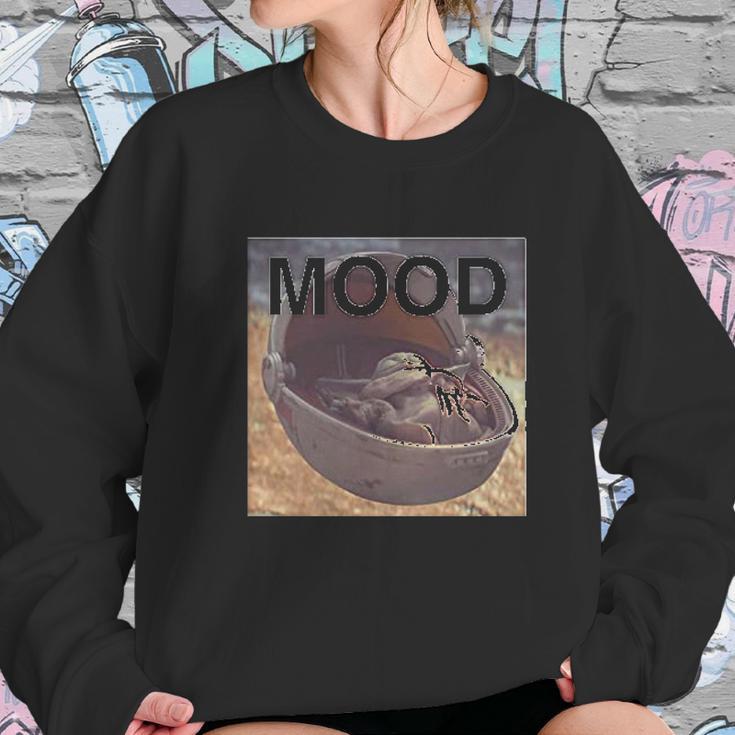 The Mandalorian Child Baby Yoda Nap Mood Sweatshirt Gifts for Her