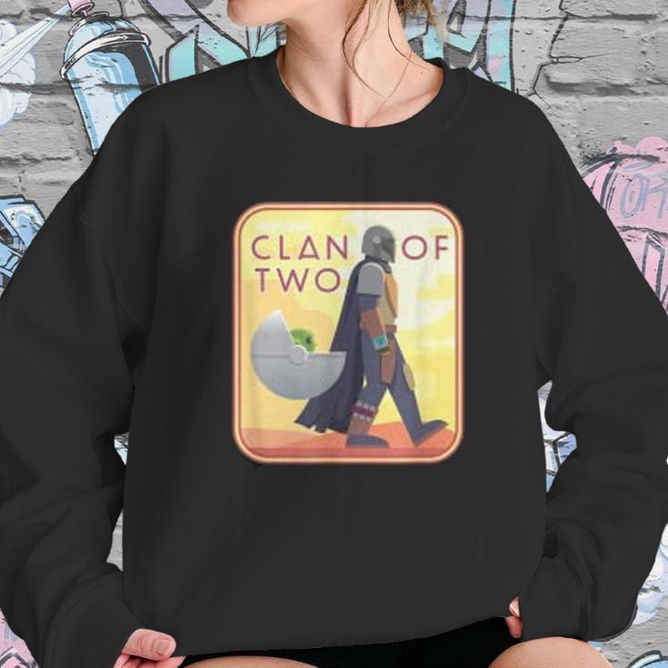 The Mandalorian And The Child Clan Of Two Patch Sweatshirt Gifts for Her