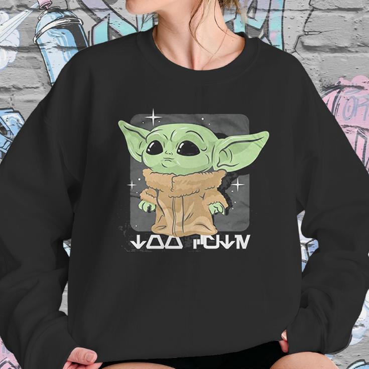 The Mandalorian And The Child Too Cute Sweatshirt Gifts for Her