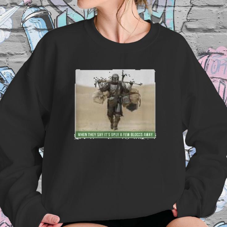 The Mandalorian And The Child Funny Meme Sweatshirt Gifts for Her