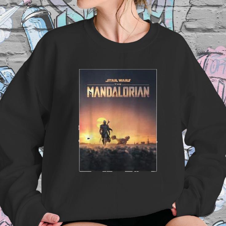 The Mandalorian Poster Sweatshirt Gifts for Her