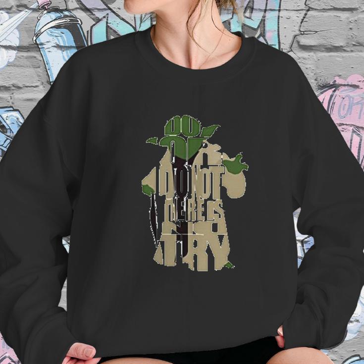 The Mandalorian There Is No Try Sweatshirt Gifts for Her