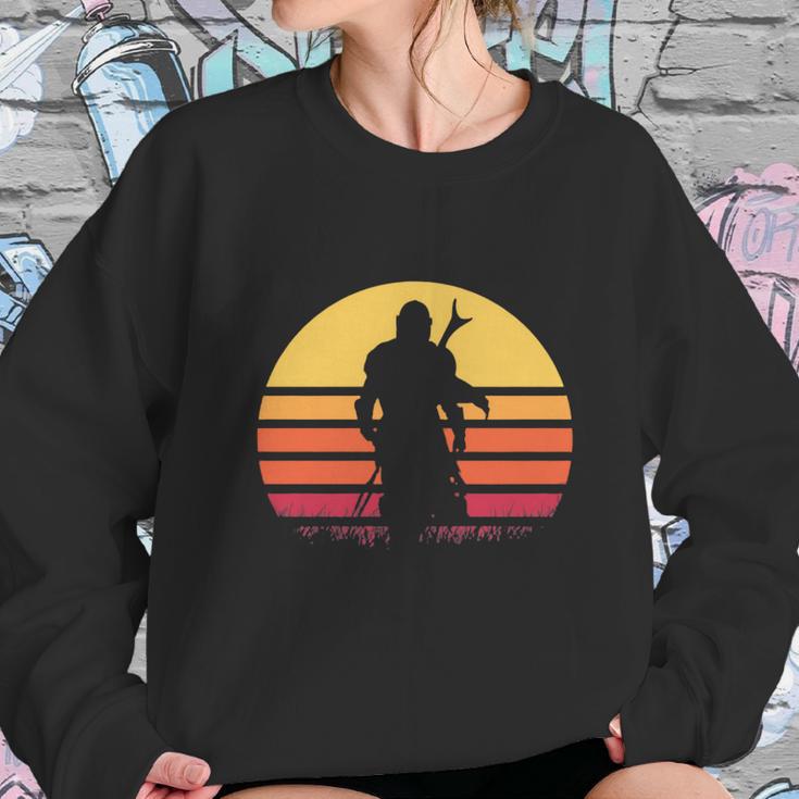 Mandalorian Retro Sweatshirt Gifts for Her