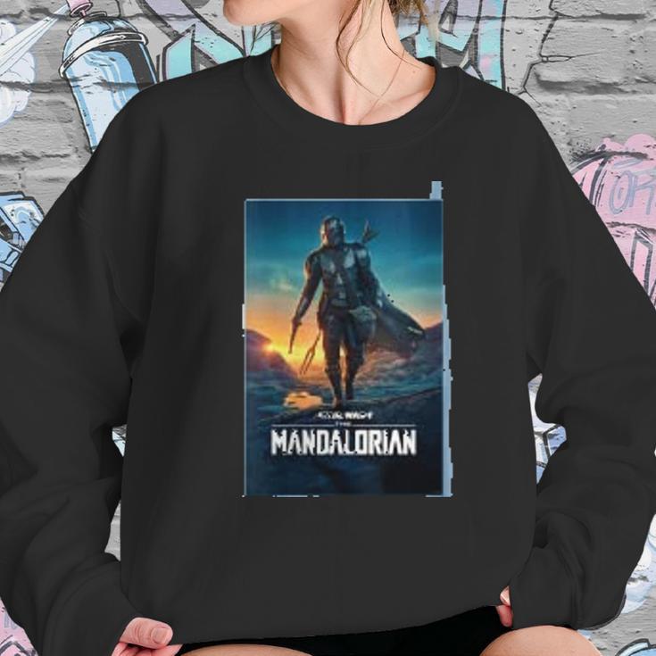 The Mandalorian Season 2 Poster Gift Sweatshirt Gifts for Her