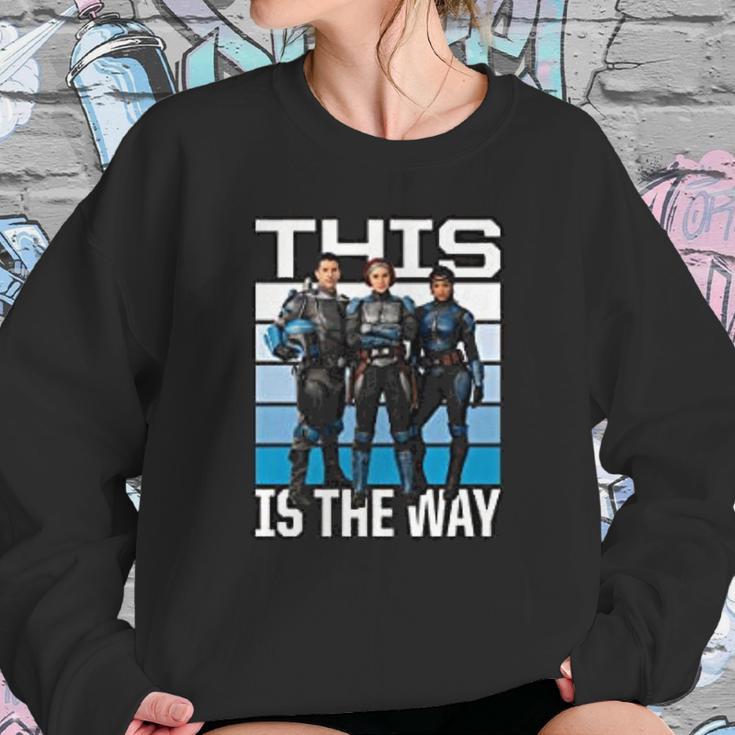 The Mandalorian This Is The Way Sweatshirt Gifts for Her