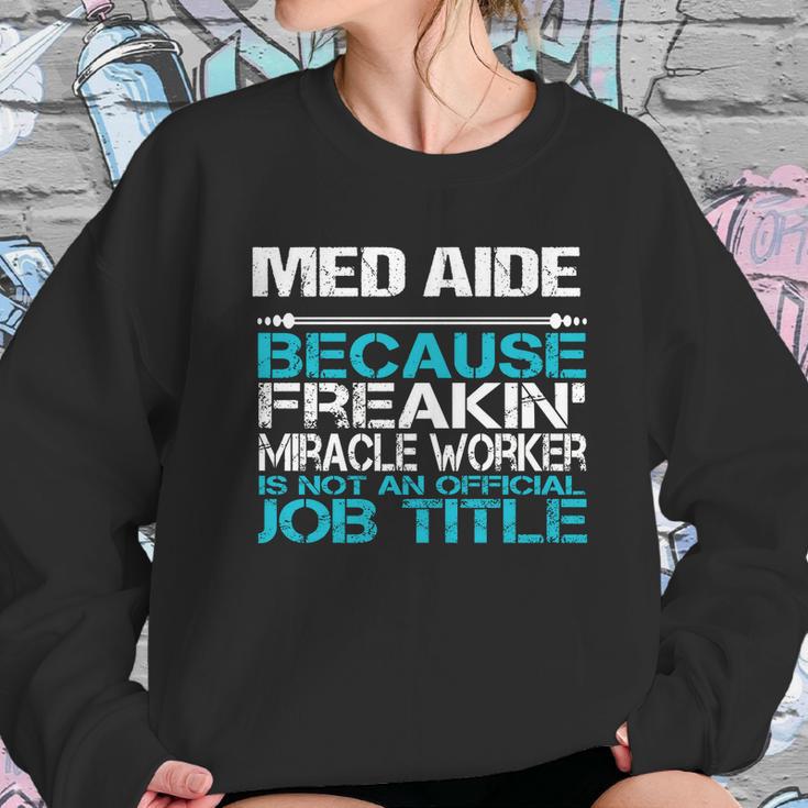 Med Aide Sweatshirt Gifts for Her