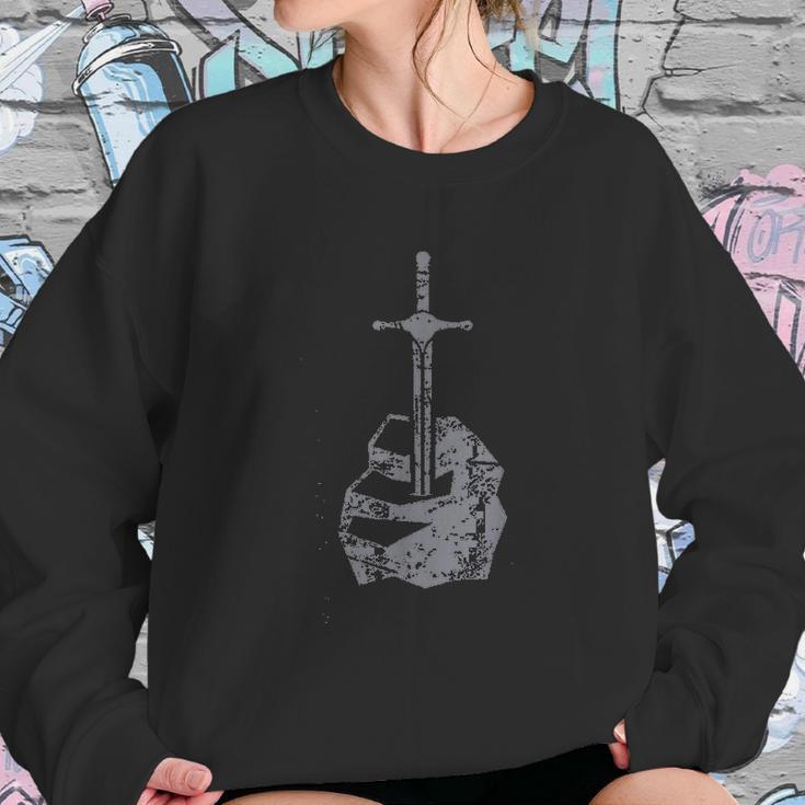 Medieval Literature King Arthur Sweatshirt Gifts for Her