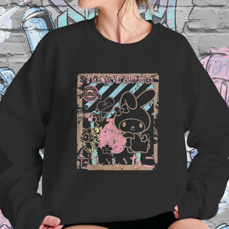 My Melody Strawberry Picking Strawberries Farm Sweatshirt Gifts for Her