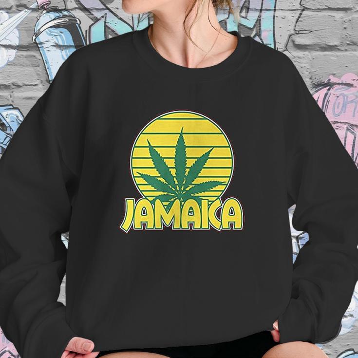 Mens Jamaica Marijuana Sweatshirt Gifts for Her