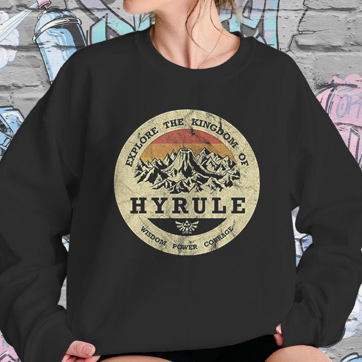 Mens Nintendo Legend Of Zelda Explore Hyrule Sweatshirt Gifts for Her