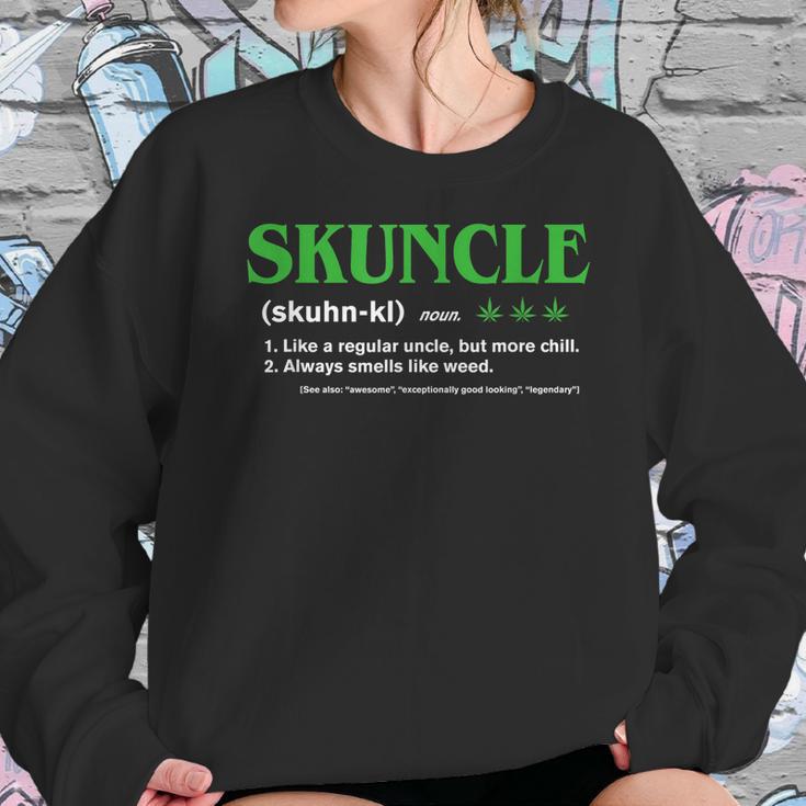 Mens Skuncle Definition - Funny Gift For Marijuana Weed Fun Uncle T-Shirt Sweatshirt Gifts for Her