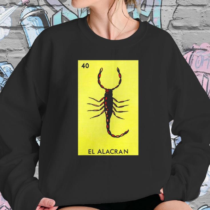 Mexican Lottery Gifts Mexican Bingo El Alacran Sweatshirt Gifts for Her