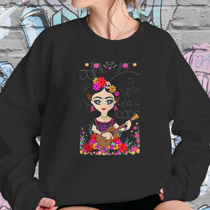 Mexican Maria Frida Doll Sweatshirt Gifts for Her