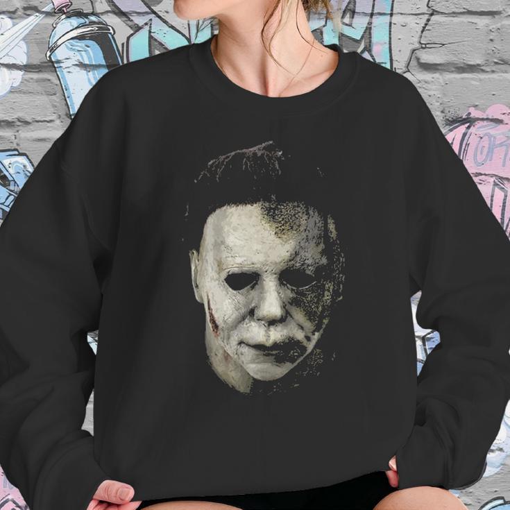 Michael Myers Mask Halloween Kills 2021 Prop Replica Trick Or Treat Sweatshirt Gifts for Her