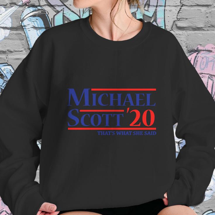 Michael Scott 2020 Thats What She Said Sweatshirt Gifts for Her