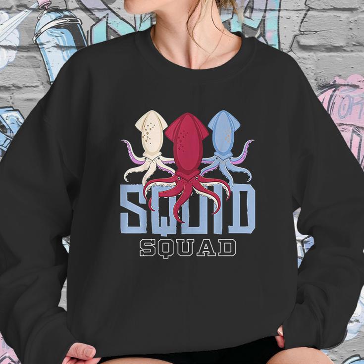 The Mighty Squid Squad Octopus Gift Sweatshirt Gifts for Her