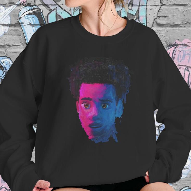 Miles Morales Portrait T-Shirt Sweatshirt Gifts for Her